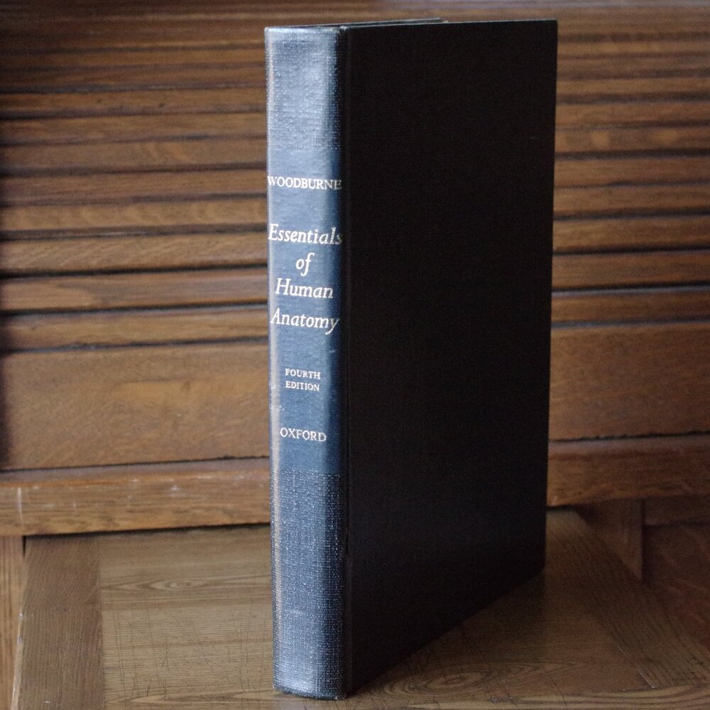 Vintage Medical Book "Essentials of Human Anatomy, Fourth Edition" 1969 Oxford